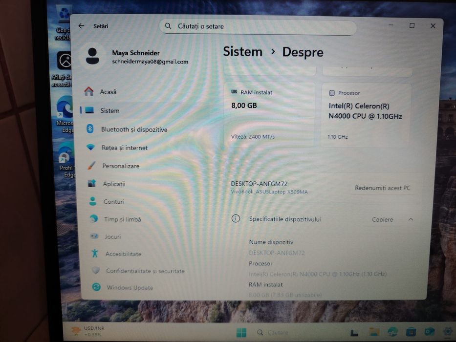 Laptop asus vivobook
