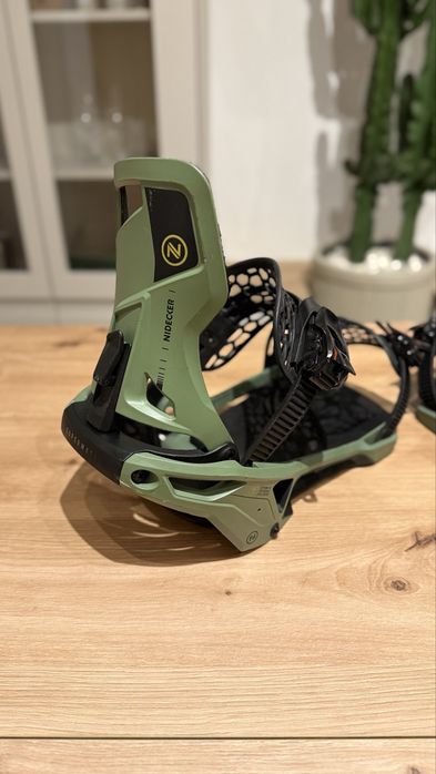 Legaturi Nidecker SuperMatic Step In / Step On Olive Green