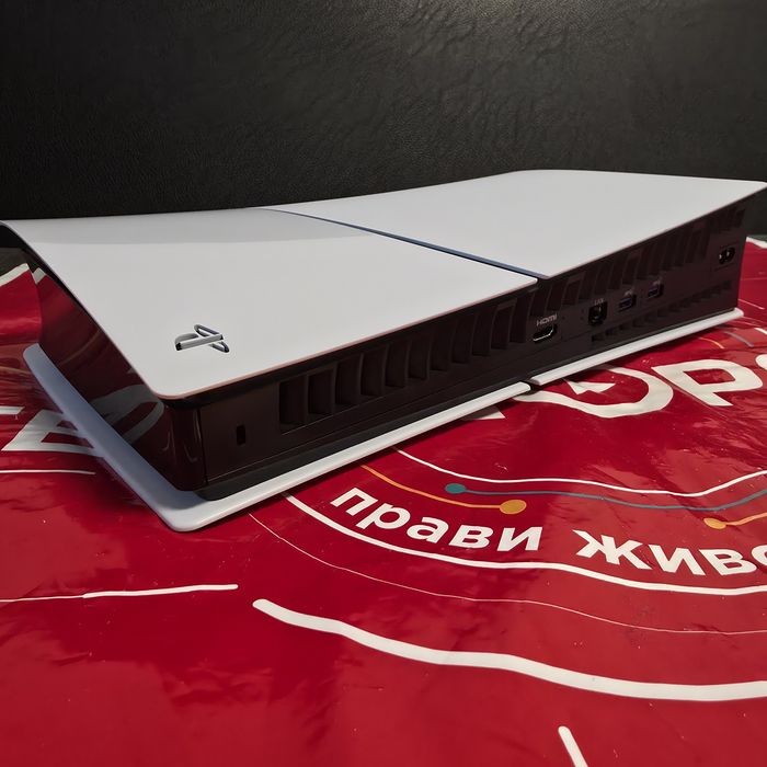 КАТО НОВ Sony Playstation 5 Slim Технополис Гаранция PS5 | White