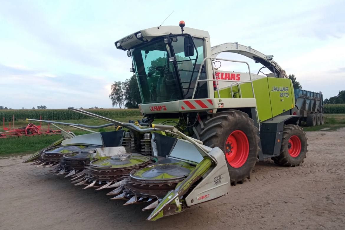 Claas Jaguar 870 Europadan opkelib beramiz