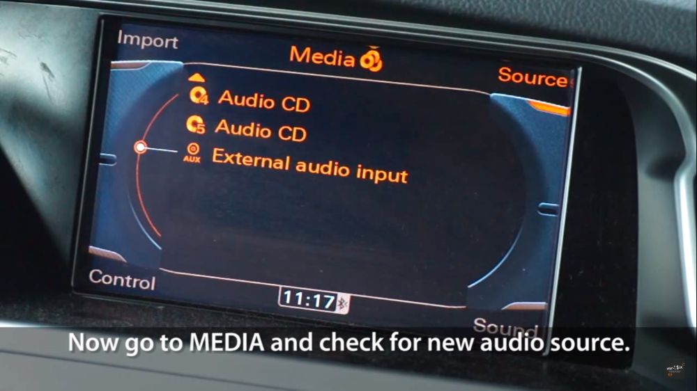 Bluetooth AUX музика Audi RNS-E /3G Audi Q5 A6 A4 Q7 A5 S5