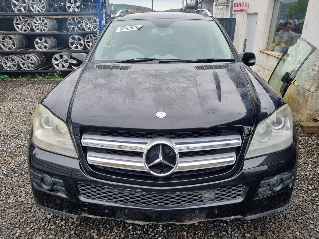 Bara fata Mercedes GL X164 2006 - 2008 Obsidian Black Metallic C197 (1266) model fara ...