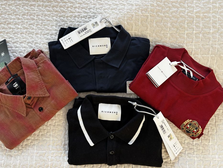 Мъжки Поло Тениски Блузи Ризи John Richmond Richmond X G-Star Tommy Hi