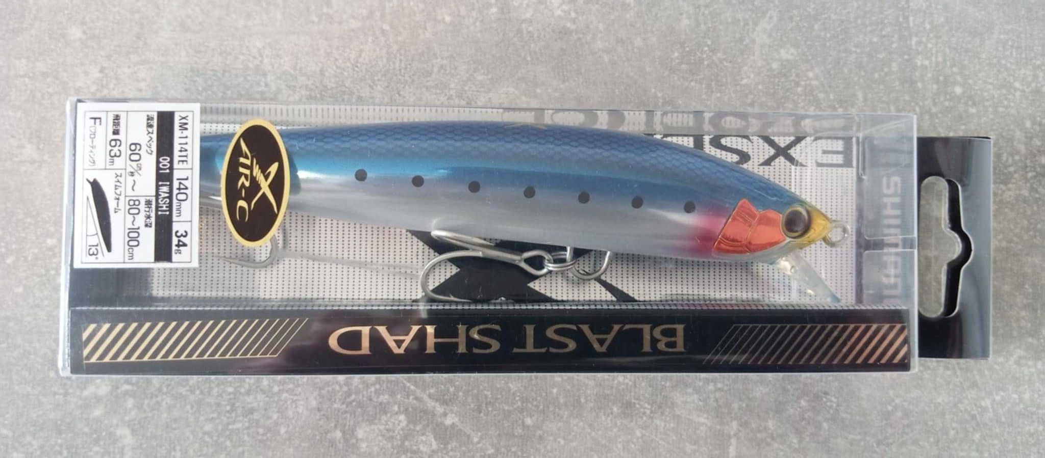 Воблери за морски риболов Shimano Exsence Blast Shad 14F