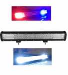Led Bar 288w POLICE, Lumina 7D, Lumina Spot Si Flood Bicolor