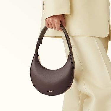 Furla Delizia цвят Шоколад. НОВА