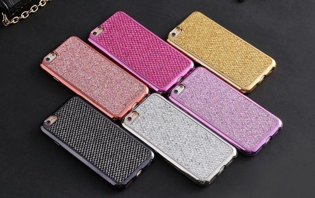 Husa cu sclipici Iphone 5 , 5s, SE, 7, 8, X, XS
