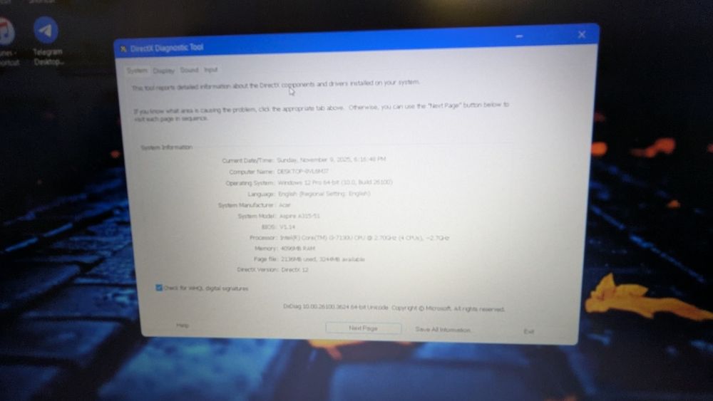 Laptop Acer Aspire i3 Get 7/ddr4