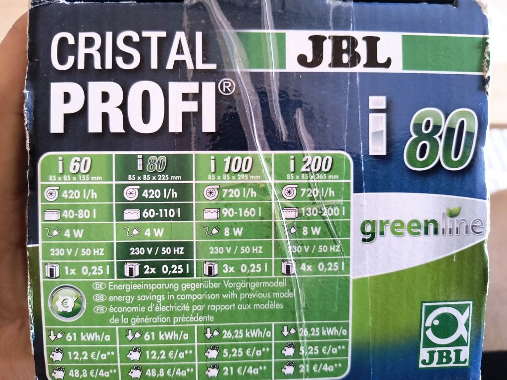 Filtru acvariu JBL Cristal PROFI i80 greenline
