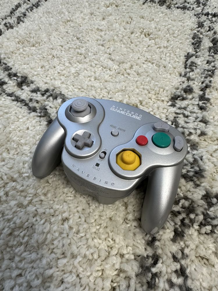 Gamecube wavebird + microfon (controller wireless)