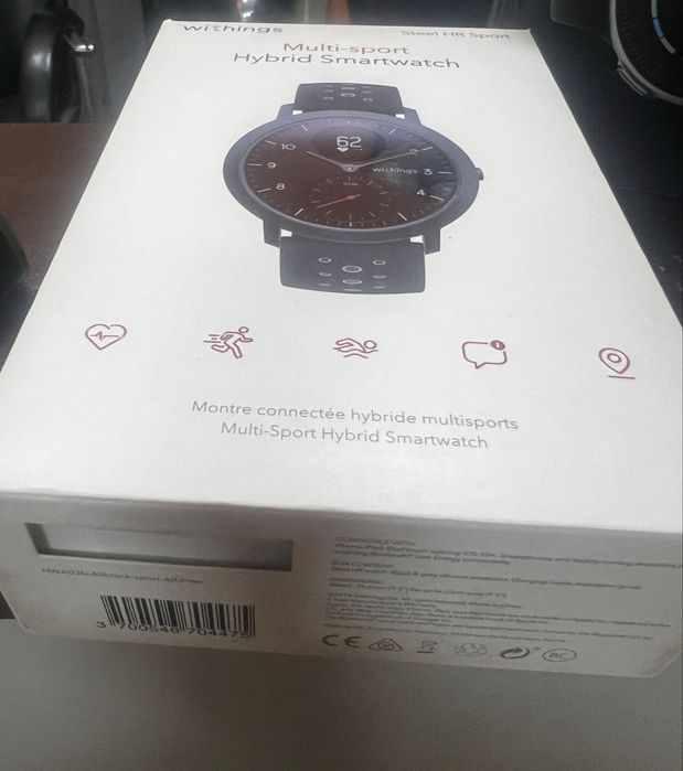 Withings Steel HR Sport 38mm Hybrid Smartwatch