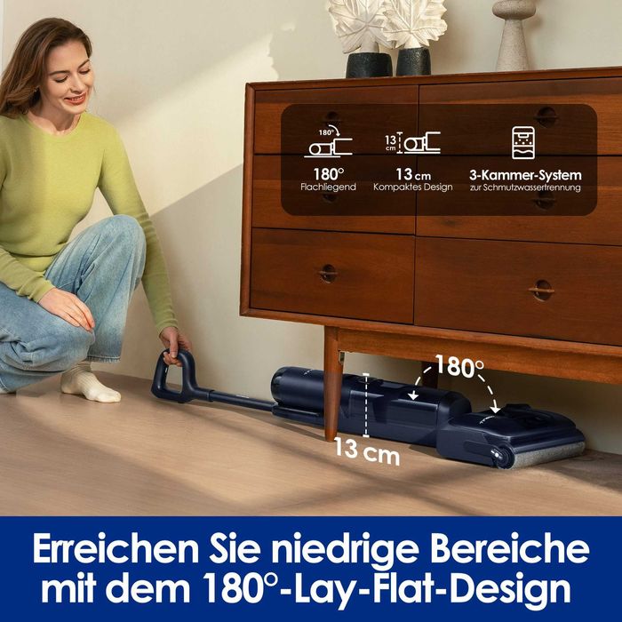 Прахосмукачка  мокро/сухо  Floor One S7 Stretch, сушене с горещ въздух