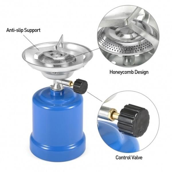 газов котлон с единична горелка 120 мм с piezzo запалка carmotion ...