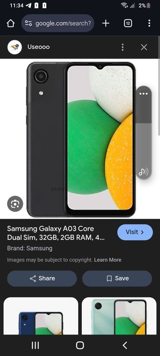Samsung galaxy a03core