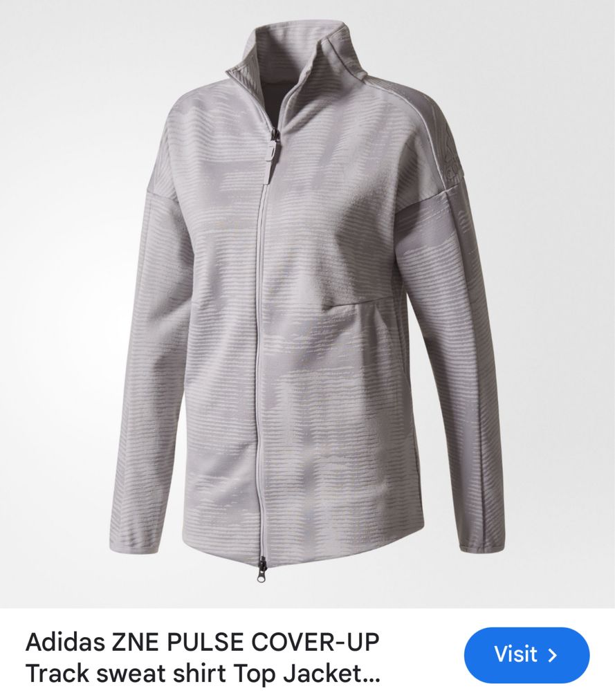 Дамско Спортно горнище/ суичър Adidas ZNE PULSE COVER-UP