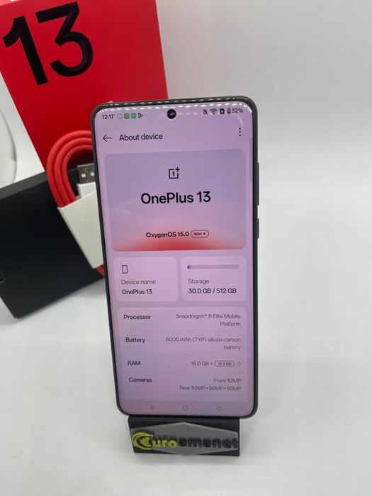 Telefon OnePlus 13, Dual SIM, 16GB RAM, 512GB, 5G -A-