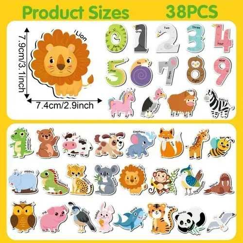 Магнитен образователен комплект за деца, Играчка за учене и забавление