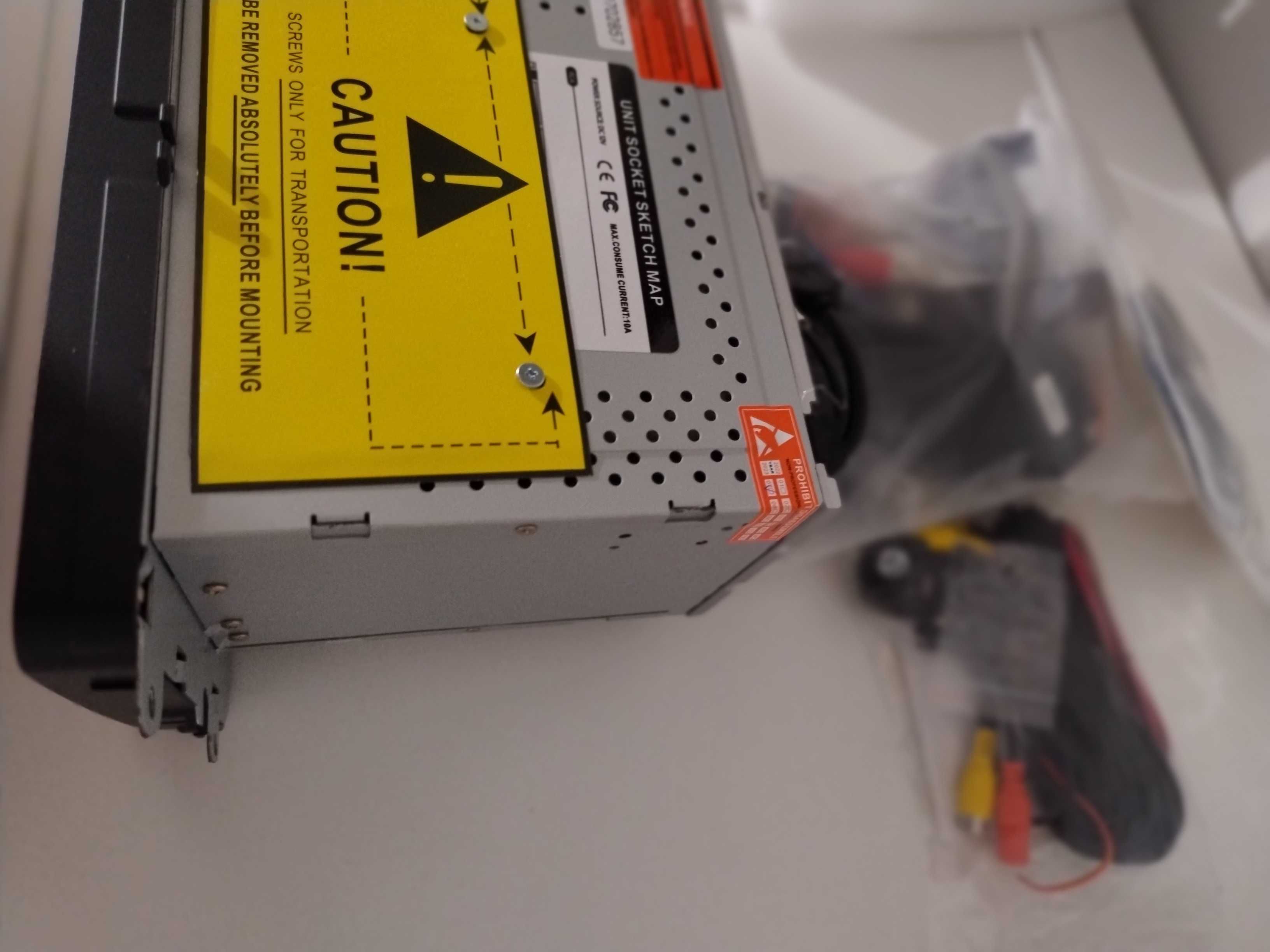 Навигация 7" VW Seat Skoda 2Din Bluetooth GPS DVD,карти за навигацията