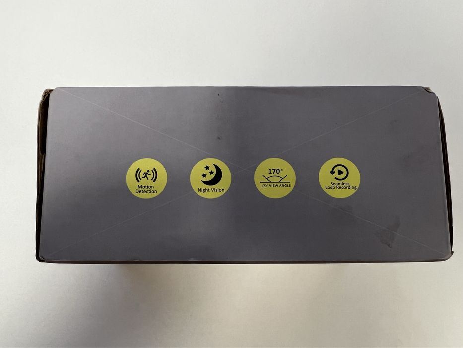 Camera auto Dash Cam, (capteaza in fata si in interior)