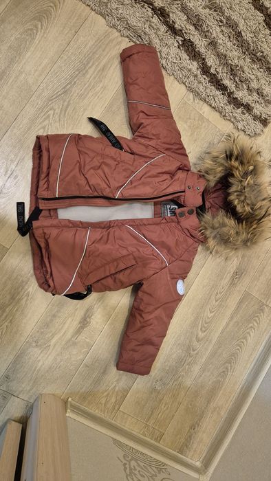 Куртка зимняя фирма Шалуны на 3-4 года