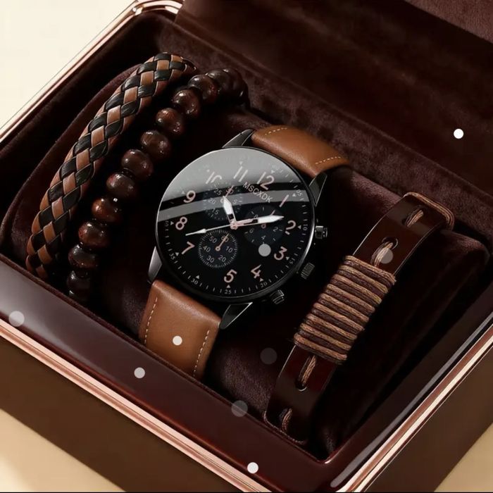 Set ceas si bratari barbatesti