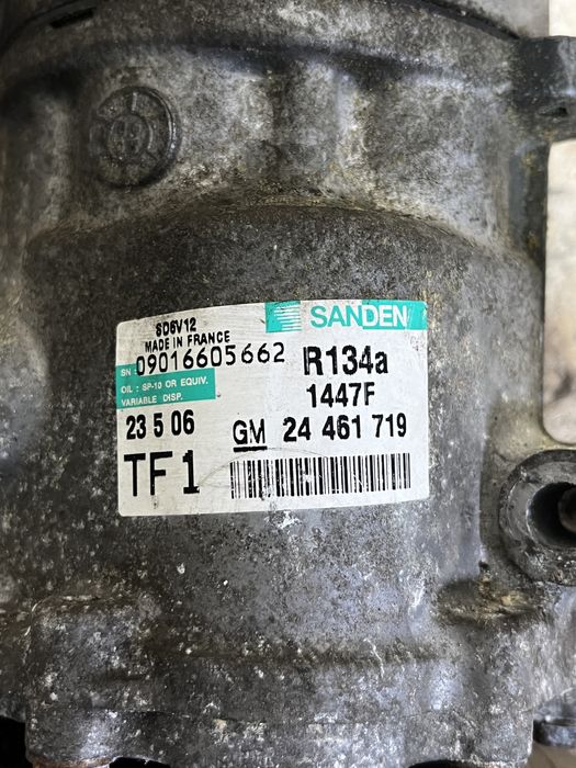 Compresor AC/clima Opel Corsa C/ Combo/ Tigra/ Meriva cod: GM 24461719