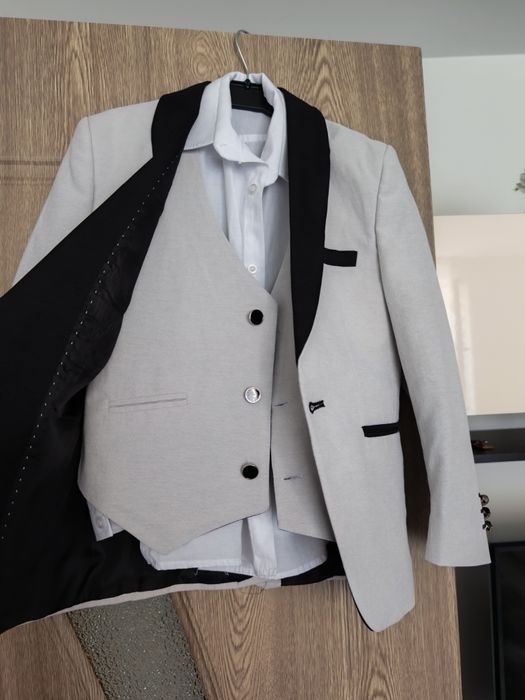 Sacou + vesta + camasa