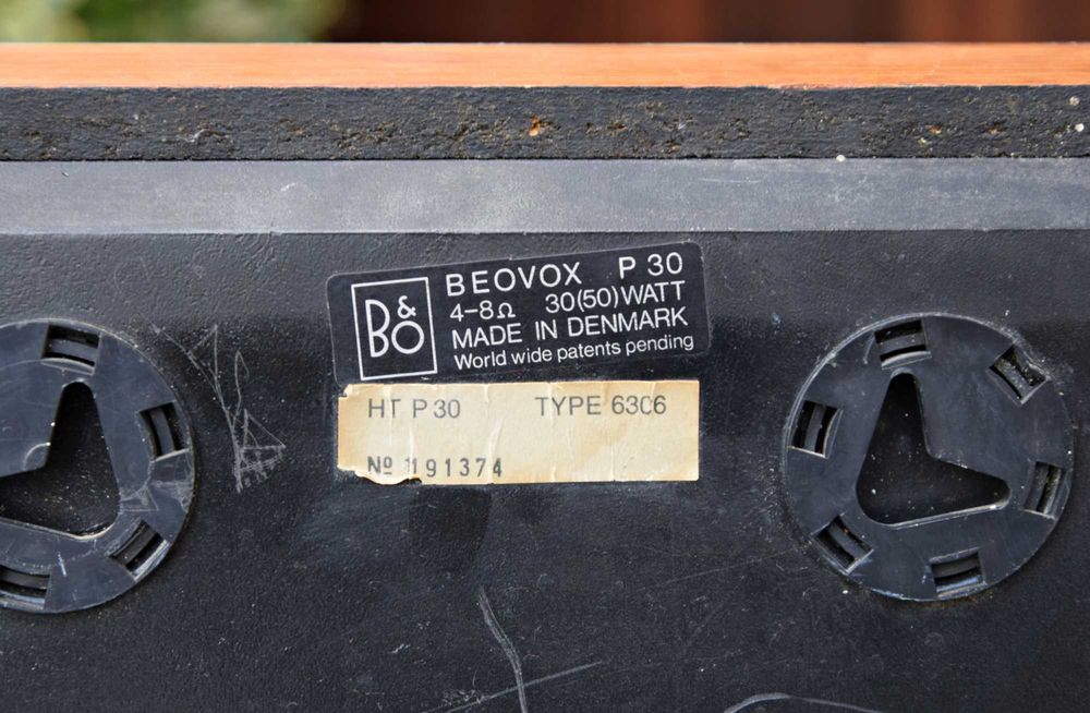 Boxe Bang & Olufsen Beovox P 30, B&O