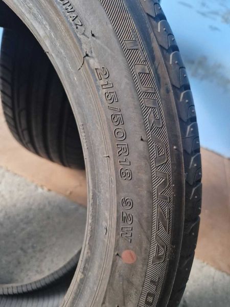 2 Bridgestone R18 215/50/ летни гуми 
DOT 2119