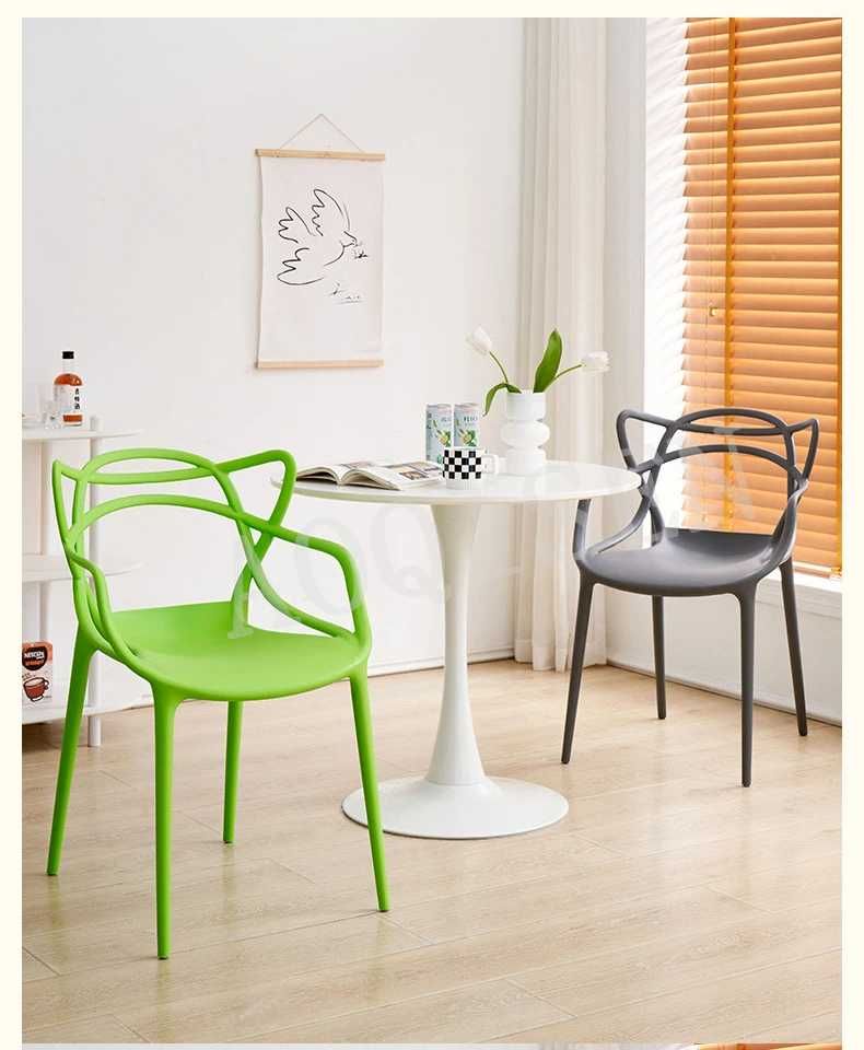 Трапезен стол Виена -полипропилен син-налични 9 цвята