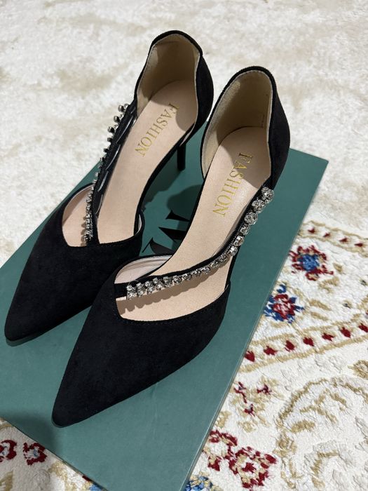 Туфли вечерная черная