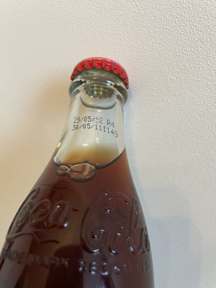 Sticle Coca Cola aniversare 125 ani colecție