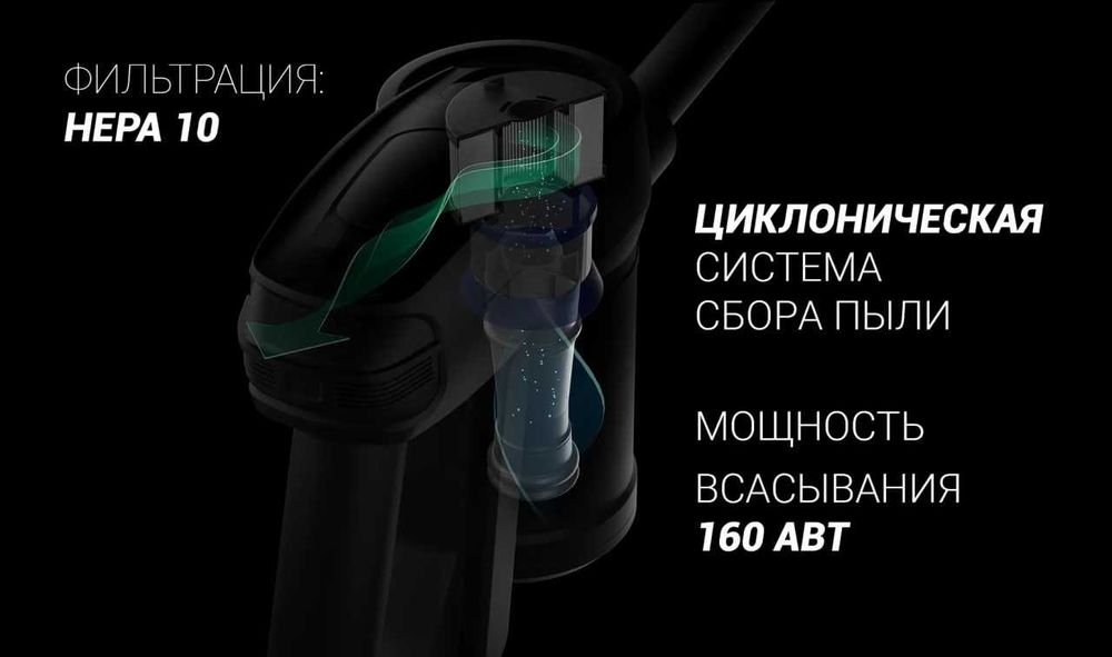 Вертикальный пылесос Polaris PVCS 4000 HandStickPRO  Беспроводной