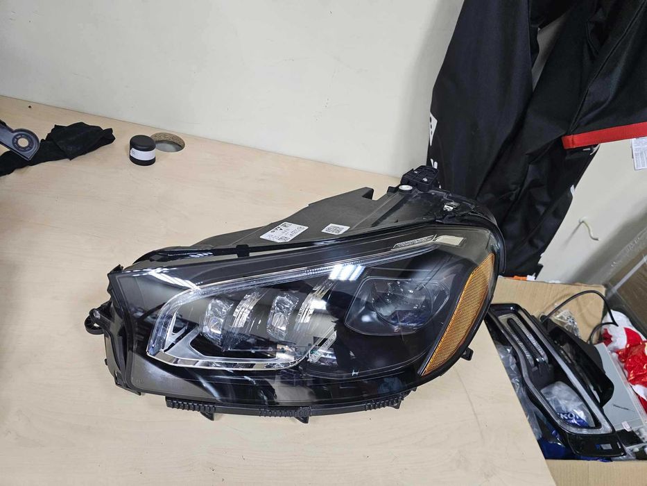 Ляв фар Mercedes W167 GLS USA  lqv far мерцедес ГЛС 167