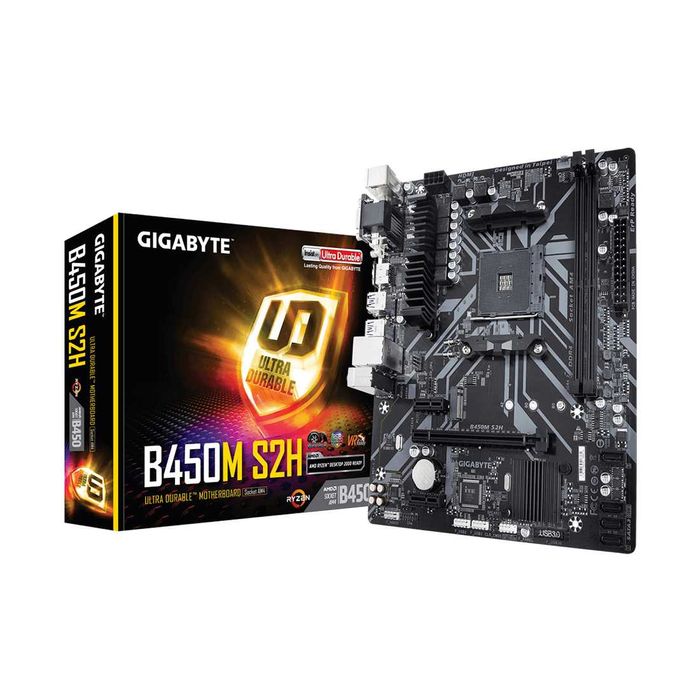 Материнская плата Gigabyte B450M S2H