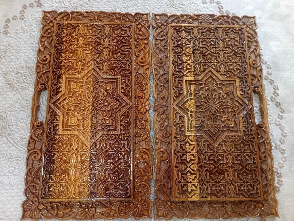 Нарды игральные,ручная резка