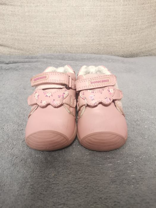 Pantofi din piele cu lana Biomecanics, Kiss Sauvage nr 20