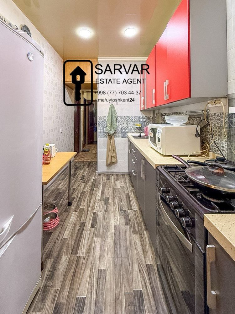 3-комн. 3/4, 77 серия, Феруза, ипотека, 75м², кирпич