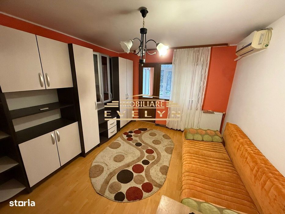 De închiriat apartament 3 camere transformat în 2 – Etaj 1, Str.