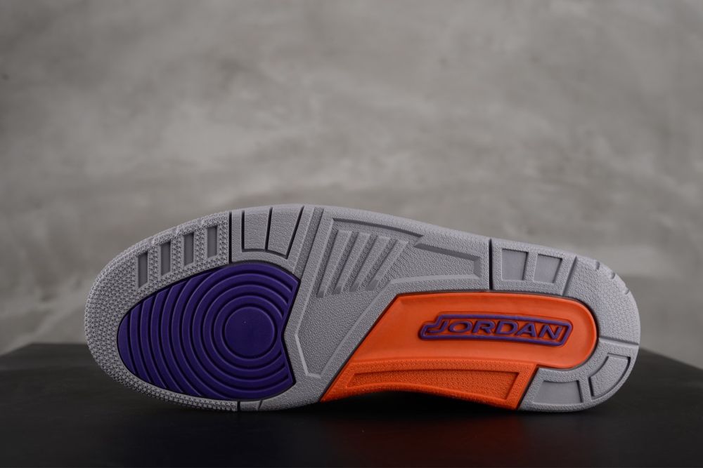 Air Jordan 3 Retro “Black Court Purple”