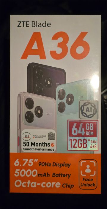 ZTE Blade 36 новый