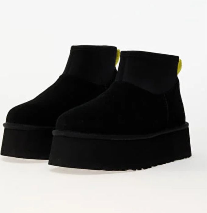 Ugg mini slip-on dipper puffer negre