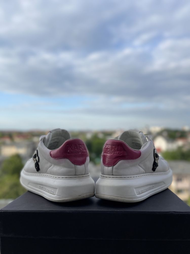 Karl Lagerfeld Women’s Sneakers 01P White/Pink
