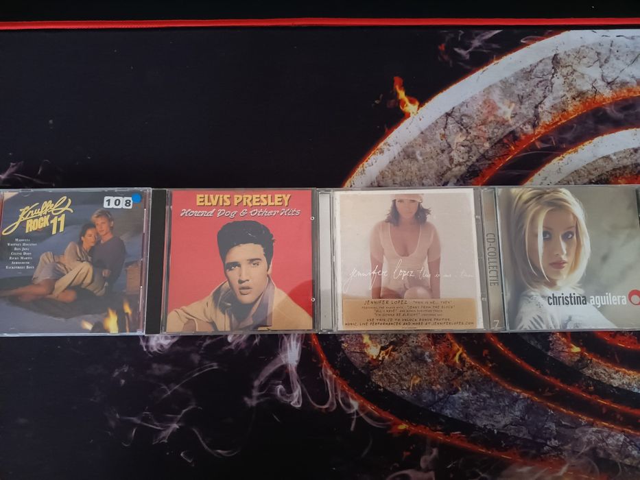 CD-uri muzica Elvis Presley, Jennifer Lopez, Christina Aguilera