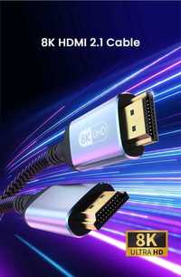 Cablu HDMI 2.1 8K 60Hz 4K 120Hz 48Gbps EARC ARC