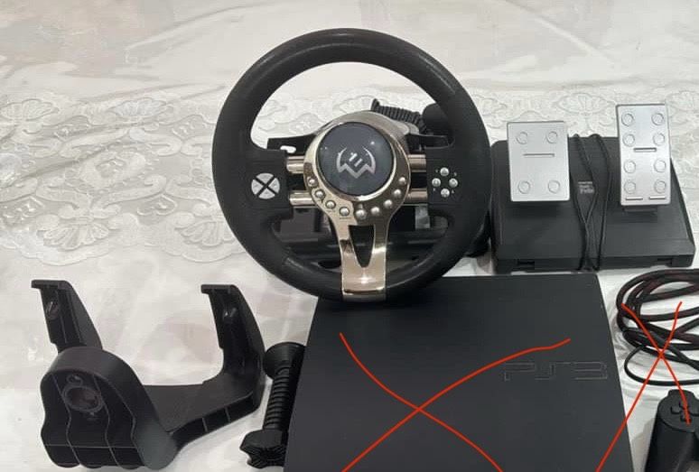 Продам игровой руль sven gc w700