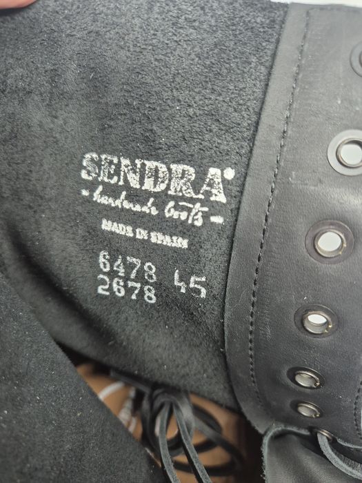 Sendra 6478 Acero Sprinter Boot, Steel Cap Toe, Black, EU 45
