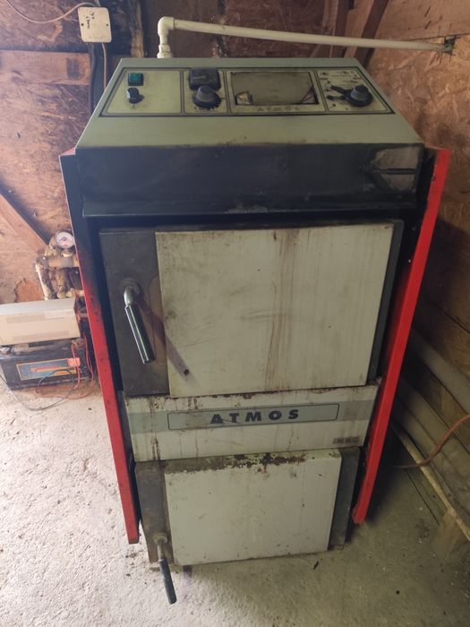 Vând centrală pe lemne cu gazificare