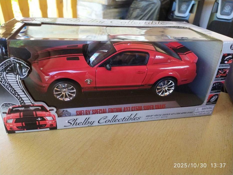 1:18 Метален модел на Ford USA - Shelby MUSTANG 427 GT500 Super Snake