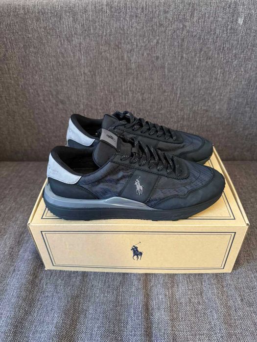 Маратонки Polo Ralph Lauren Sneakers Train 89 номер 42 черни и сиви
